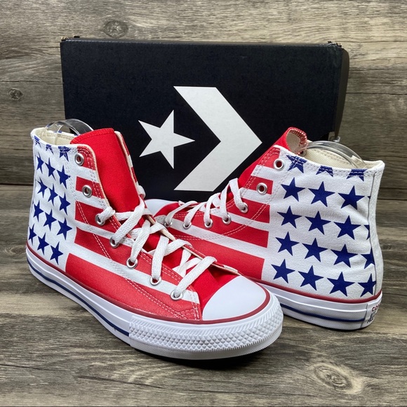 converse chuck taylor usa flag